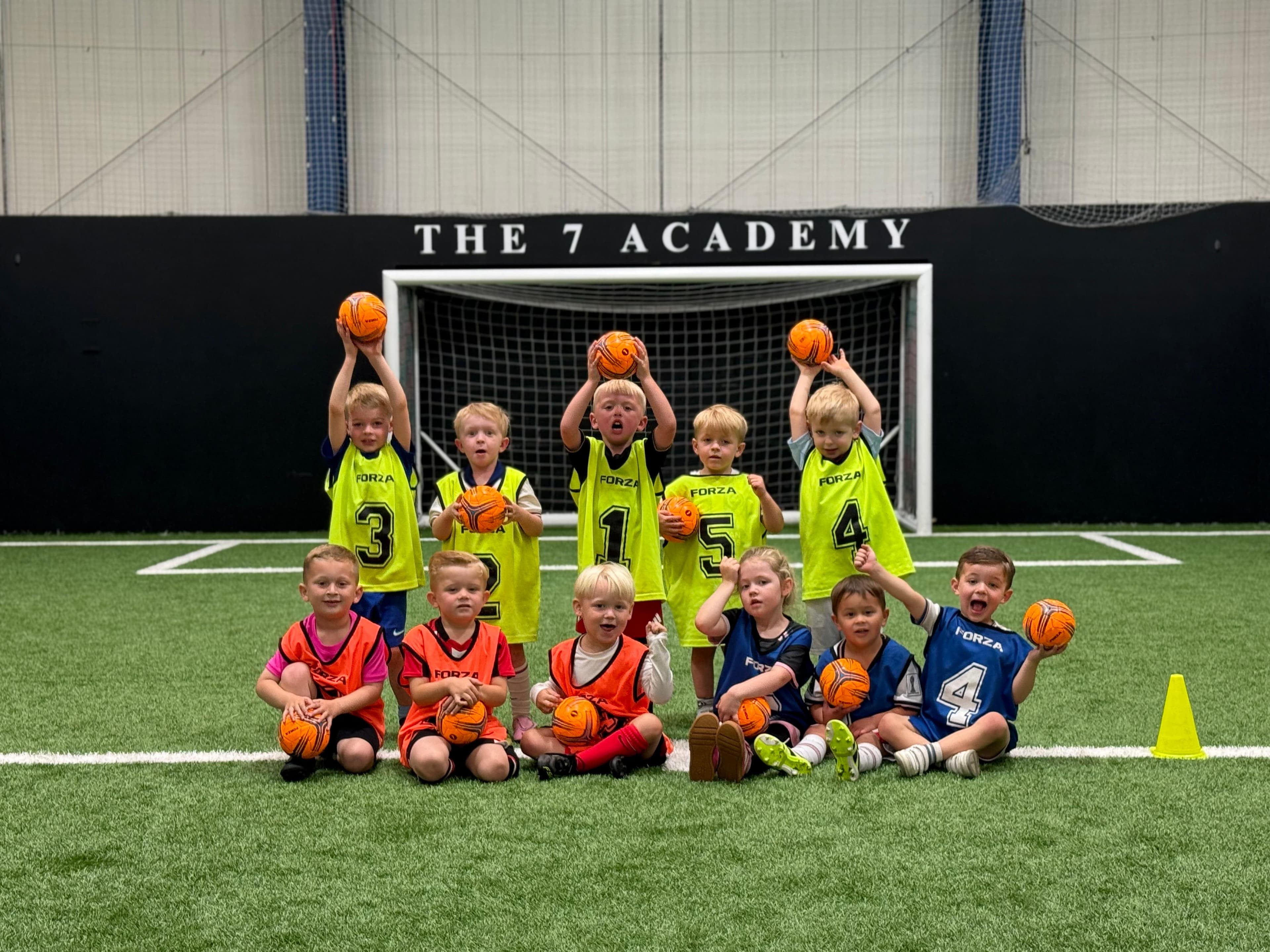 Mini Ballers indoor football session